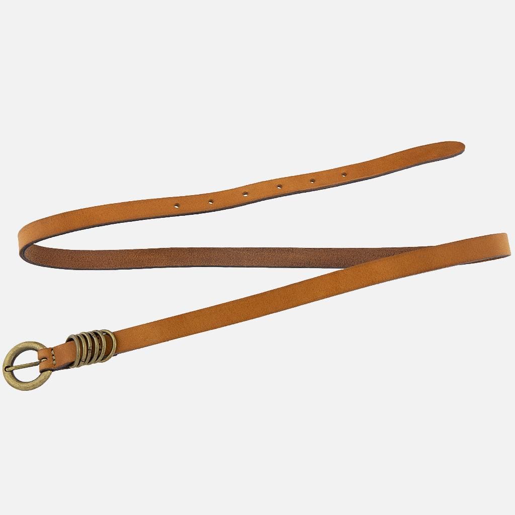 Alie | Skinny Leather Belt