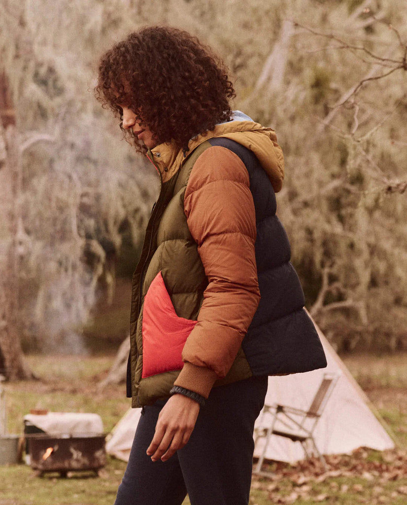 The Down Polar Puffer - Appalachian Colorblock