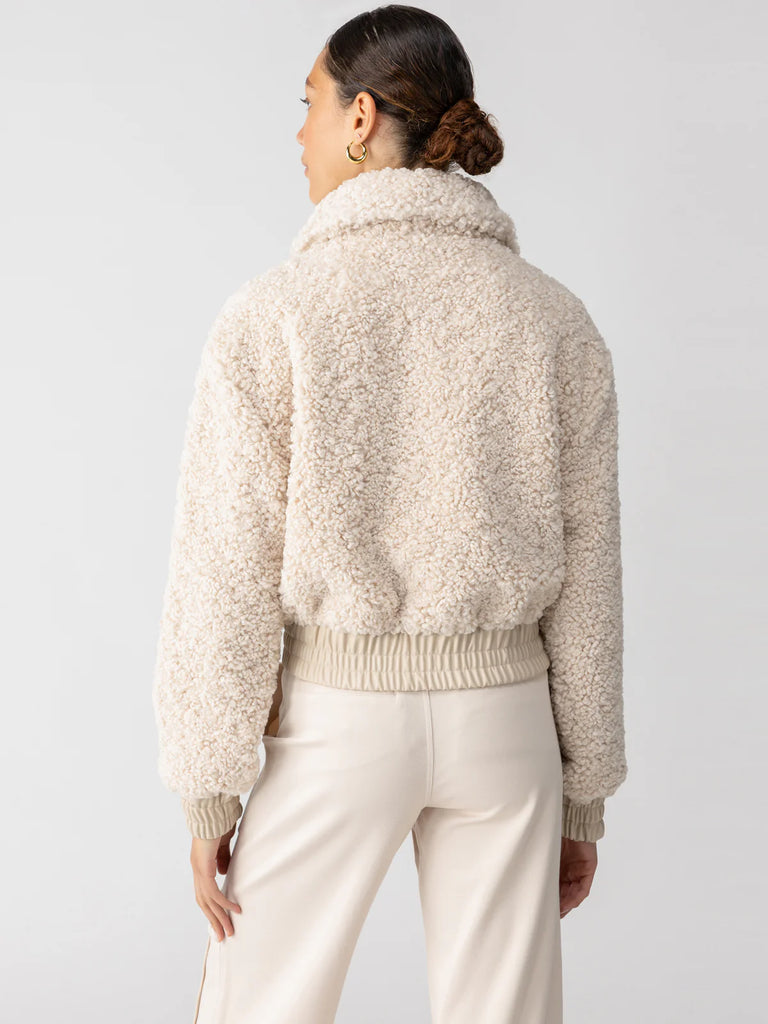 Libby Sherpa Jacket - Toasted Almond