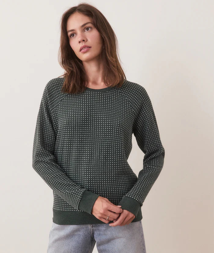 Daisy Textured Raglan - Green Gables