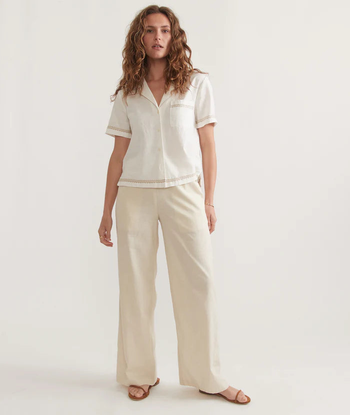 Allison Hemp Trouser Natural