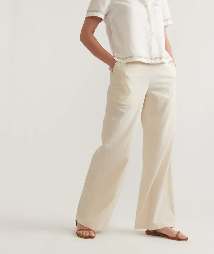 Allison Hemp Trouser Natural