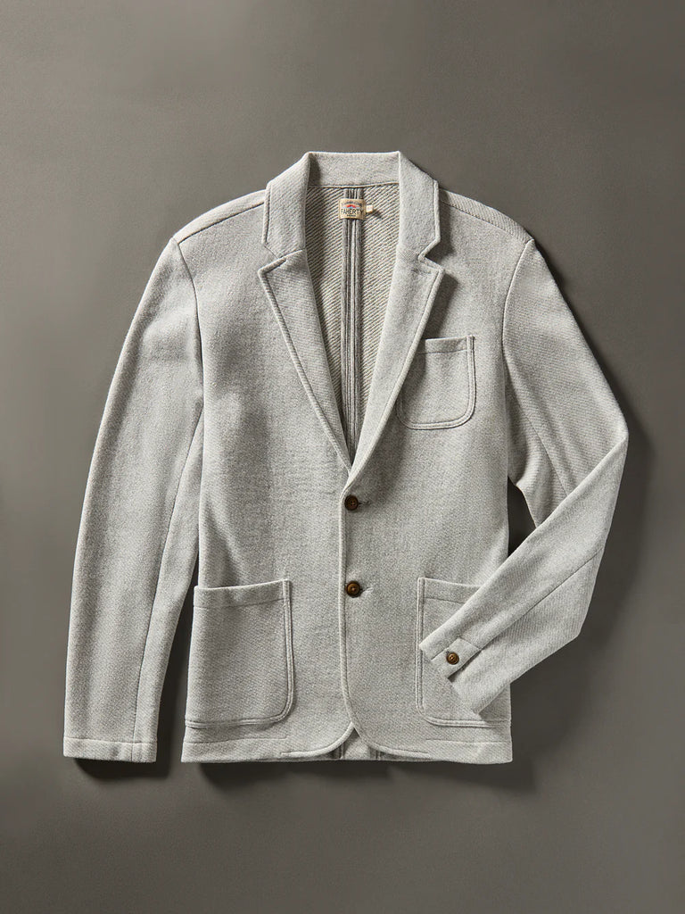 Inlet Knit Blazer - Heather Grey