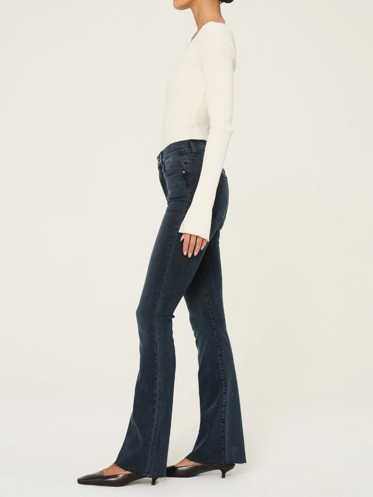 Bridget Boot High Rise Instasculpt Bootcut Jeans - Grecian