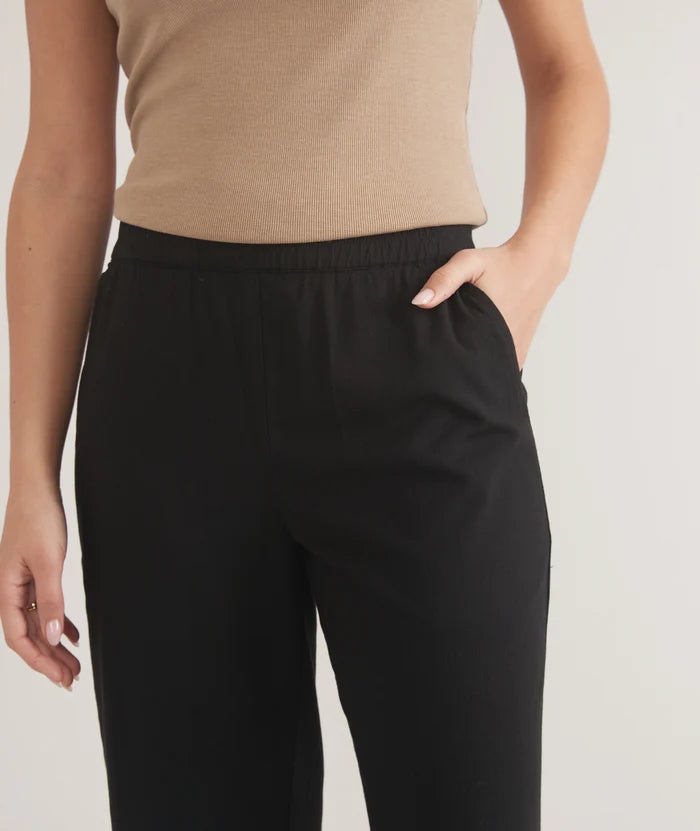 Allison Tencel Trouser Pant - Black