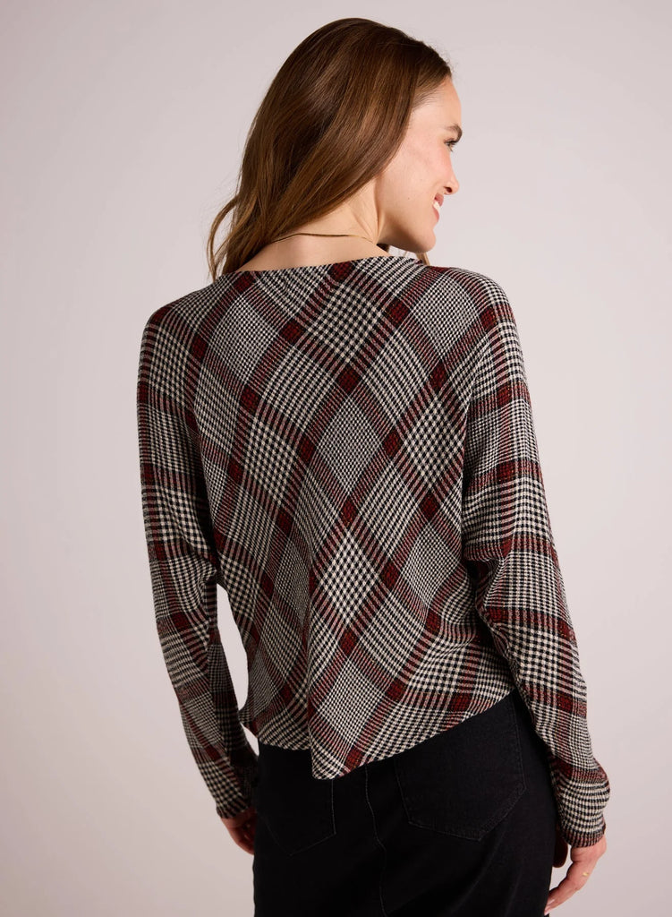 Dolman Sleeve Top - Winter Glen Plaid