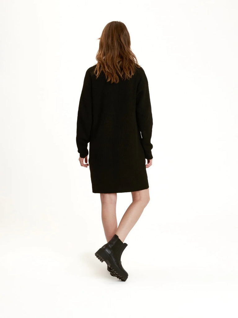 Florentine Sweater Dress - Black